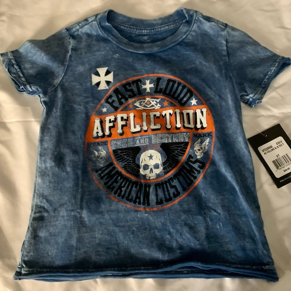 NWT KIDS AFFLICTION SIZE 2T